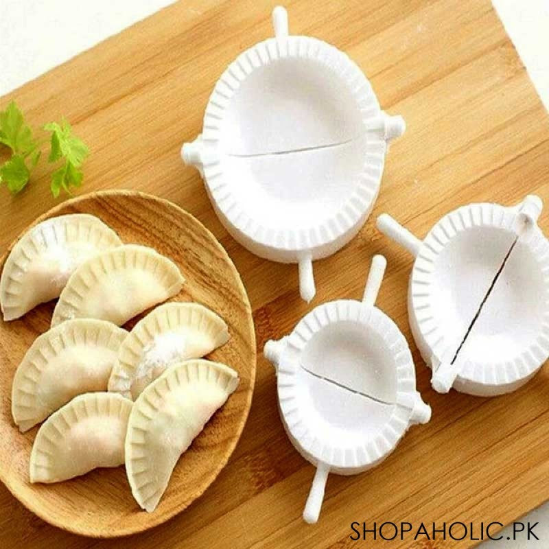 (Set of 3) Dumpling Mold White