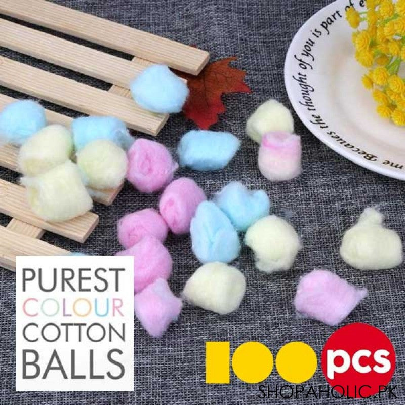 Euro Soft Cotton Balls - 100 Pcs