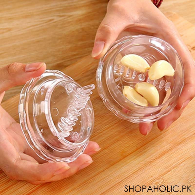 Transparent Garlic Twist Chopper