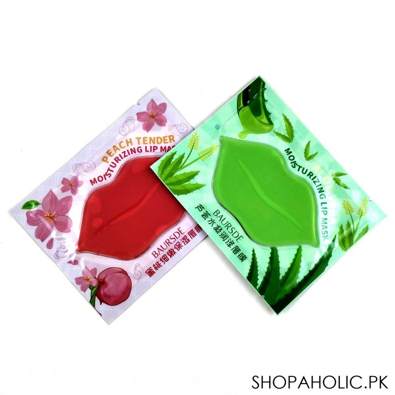 (Pack of 2) Baursde Peach Tender Moisturizing Lip Mask