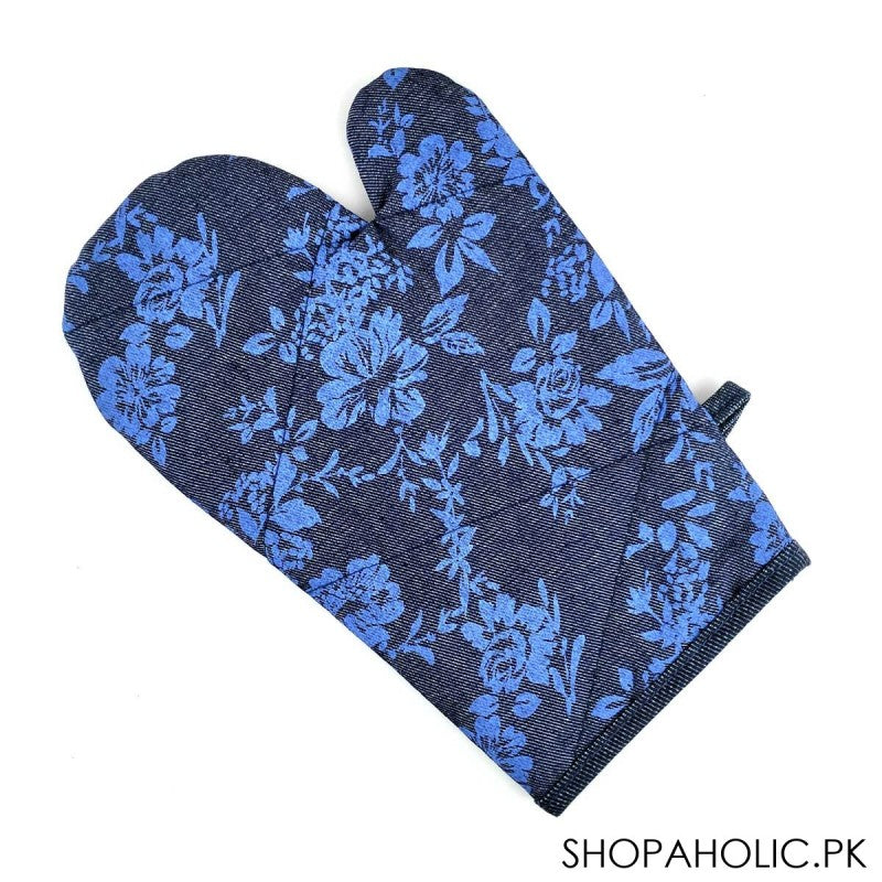 Kitchen Denim Oven Glove 1pc