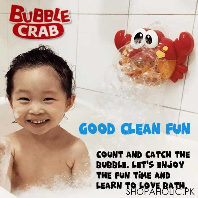 The Playful Crab - Happy Bath Bubble Toy