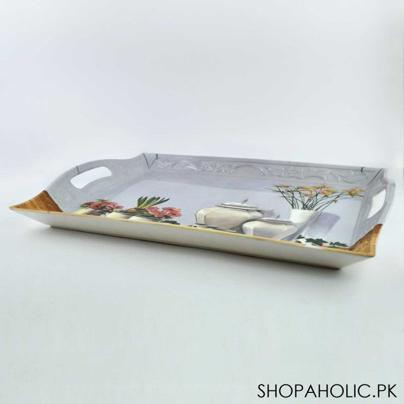 Melamine Printed Tray - Large