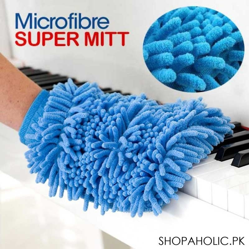 Microfibre Super Mitt - Ultrafine Sponge Fiber Glove