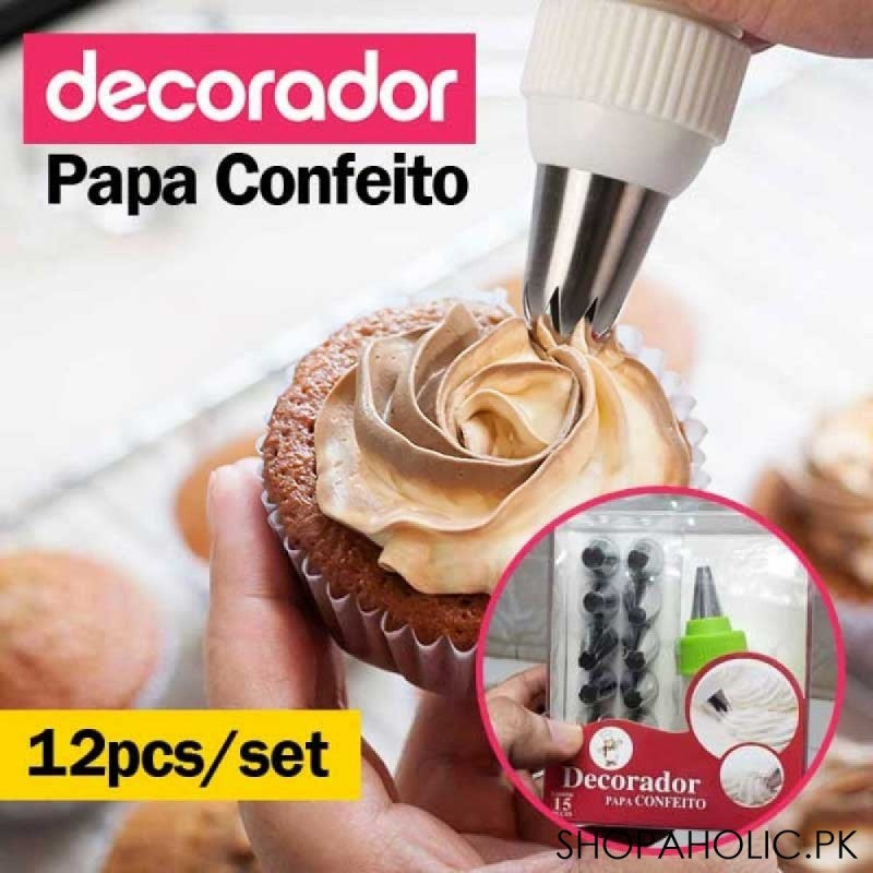 (Set of 12) Decorador Papa Confeito