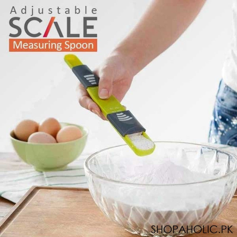 Adjustable Scale Measuring Spoon