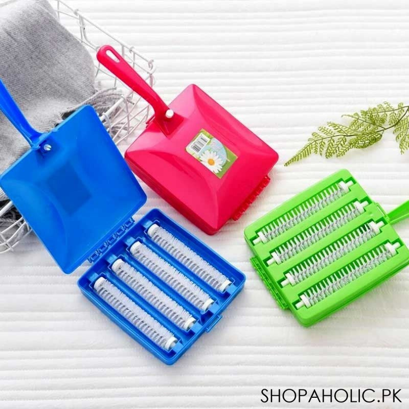 4 Roller Carpet Sweeper Cleaner Brush